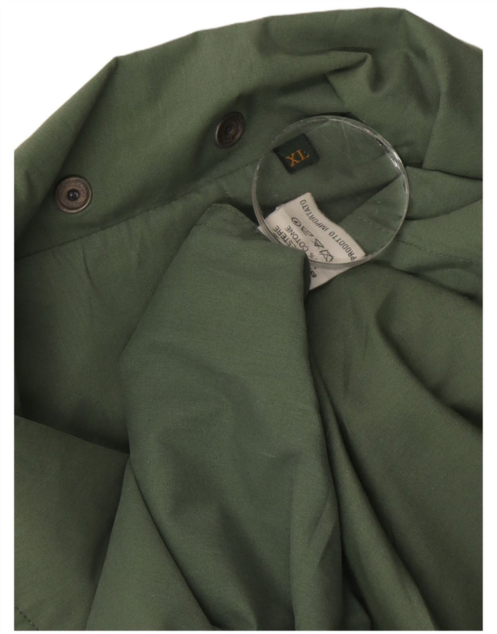 Jachetă vintage pentru bărbați, UK 42 XL, verde, poliester