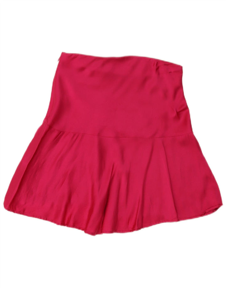 Fusta Mini Femei Zara Mica W26 Roz Viscoza