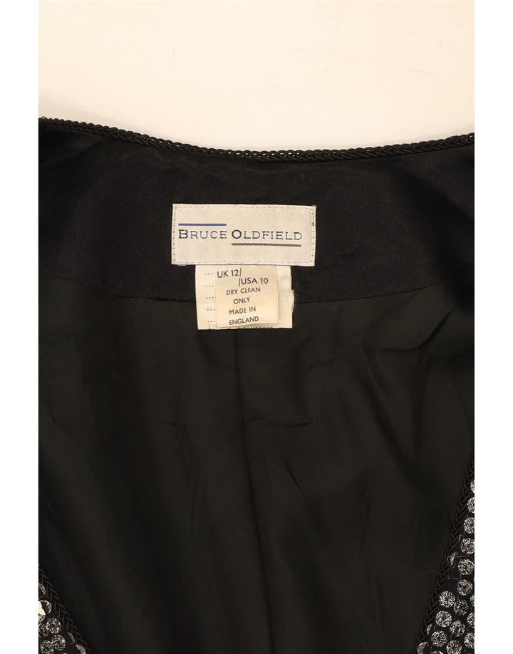 Blazer Bruce Oldfield pentru femei UK 12 Medium Silver
