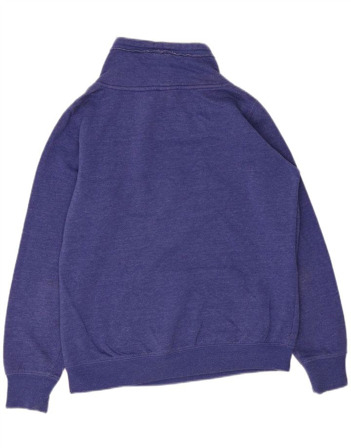 Pulover cu grafic pentru femei Champion UK 14 Bumbac albastru mediu