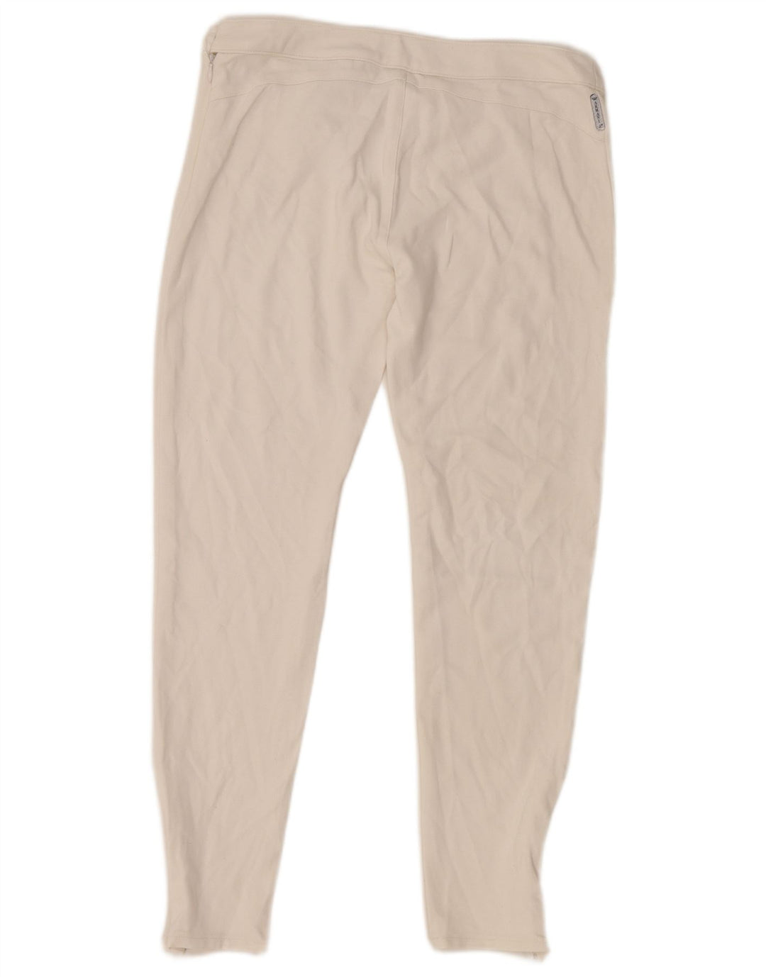 Pantaloni casual slim pentru femei Armani L30 L26 Viscoză albă