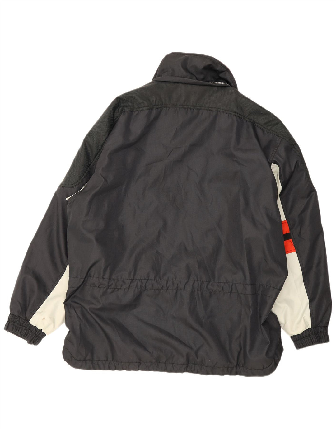 Jachetă de schi pentru bărbați, cu glugă, cu formă regulată, IT 54 2XL, negru, color block
