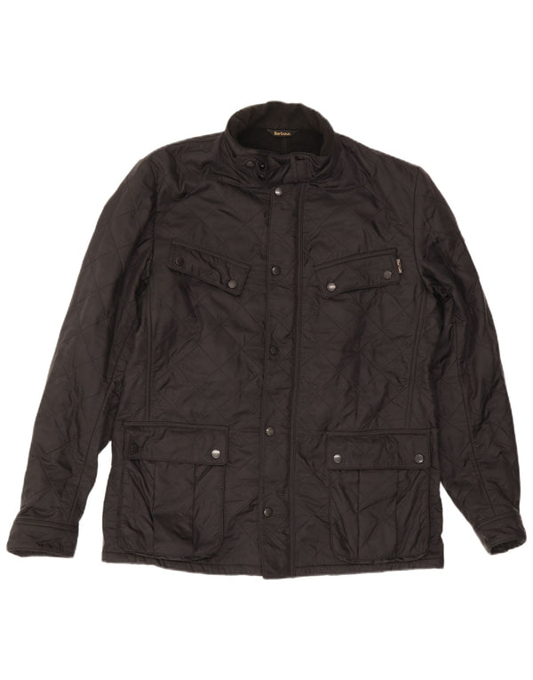 Jachetă matlasată pentru bărbați Barbour UK 42 XL Poliamidă neagră