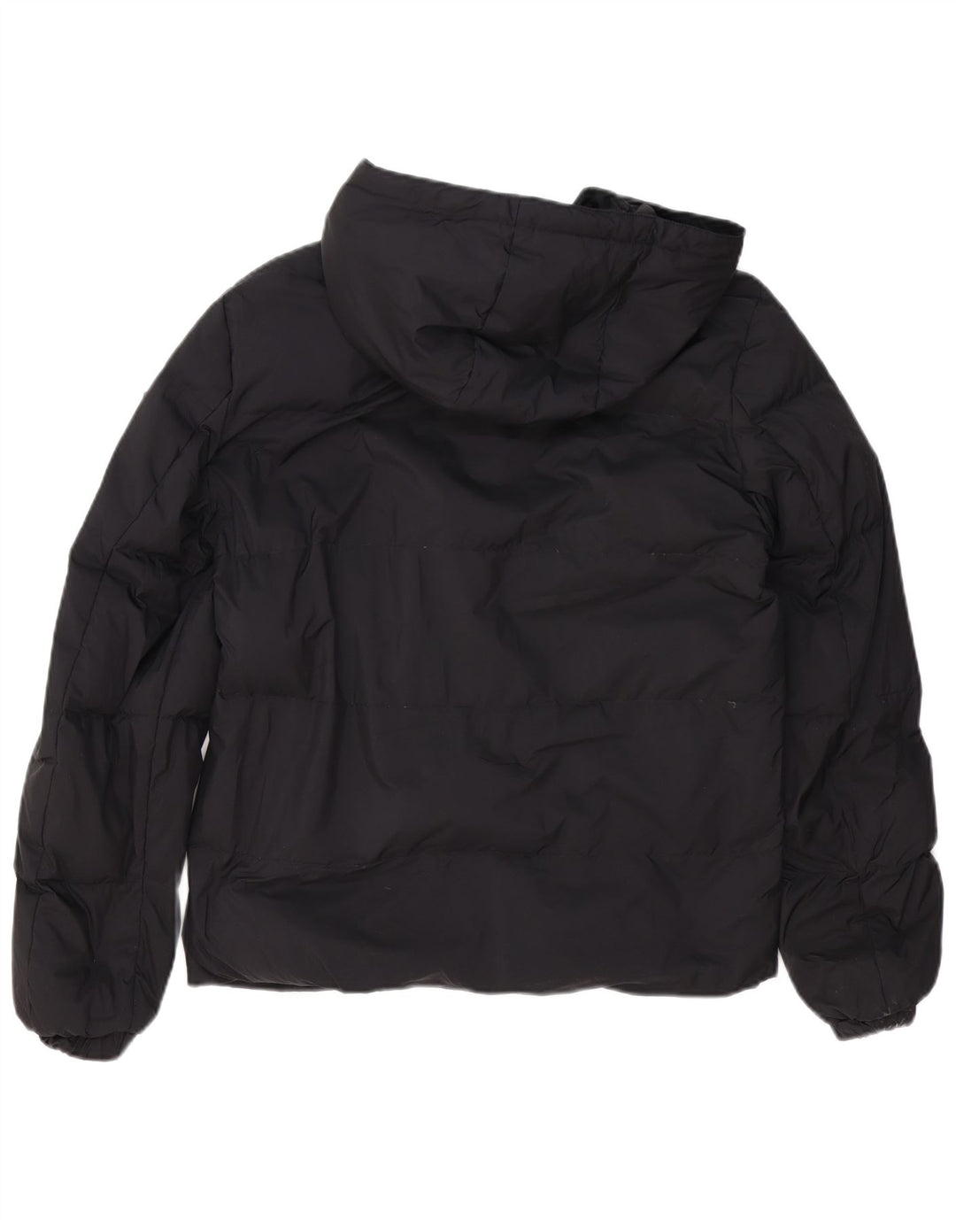 Jachetă căptușită cu glugă pentru bărbați CALVIN KLEIN JEANS UK 34 XS Poliester negru