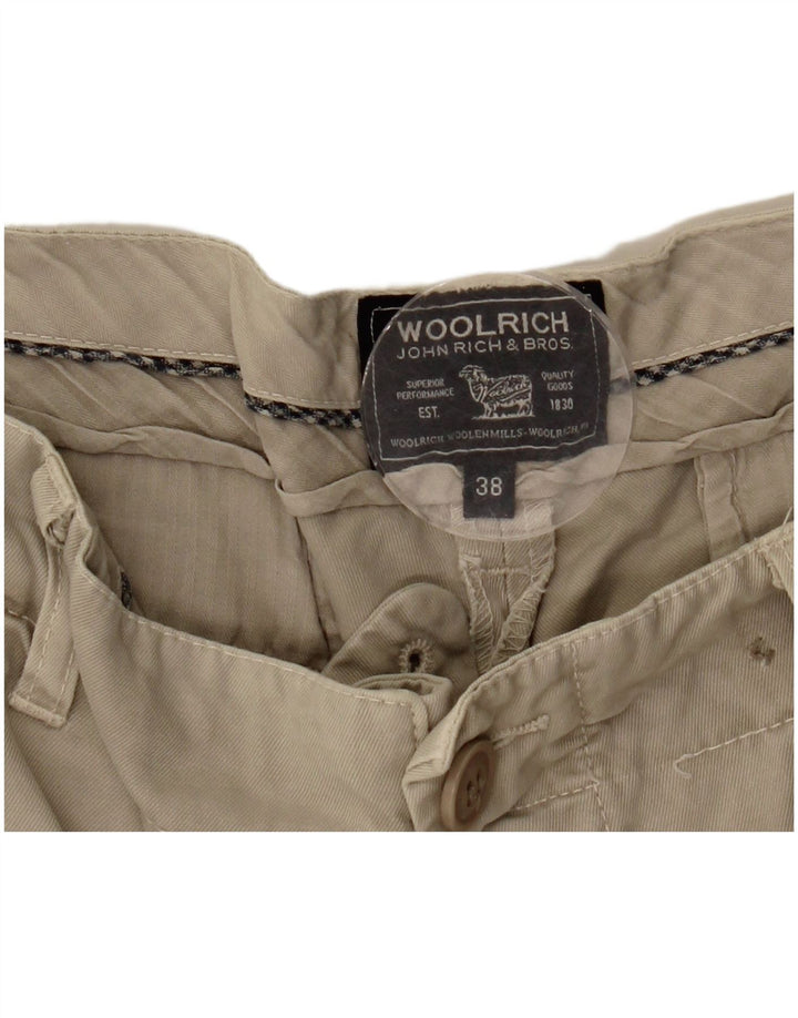 Pantaloni scurți chino pentru bărbați WOOLRICH W38 XL bej