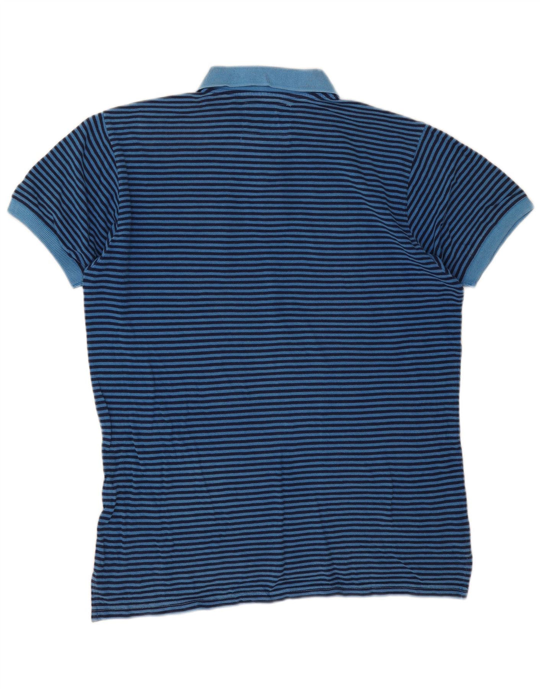 Tricou polo North Sails pentru bărbați, bumbac cu dungi albastre mari