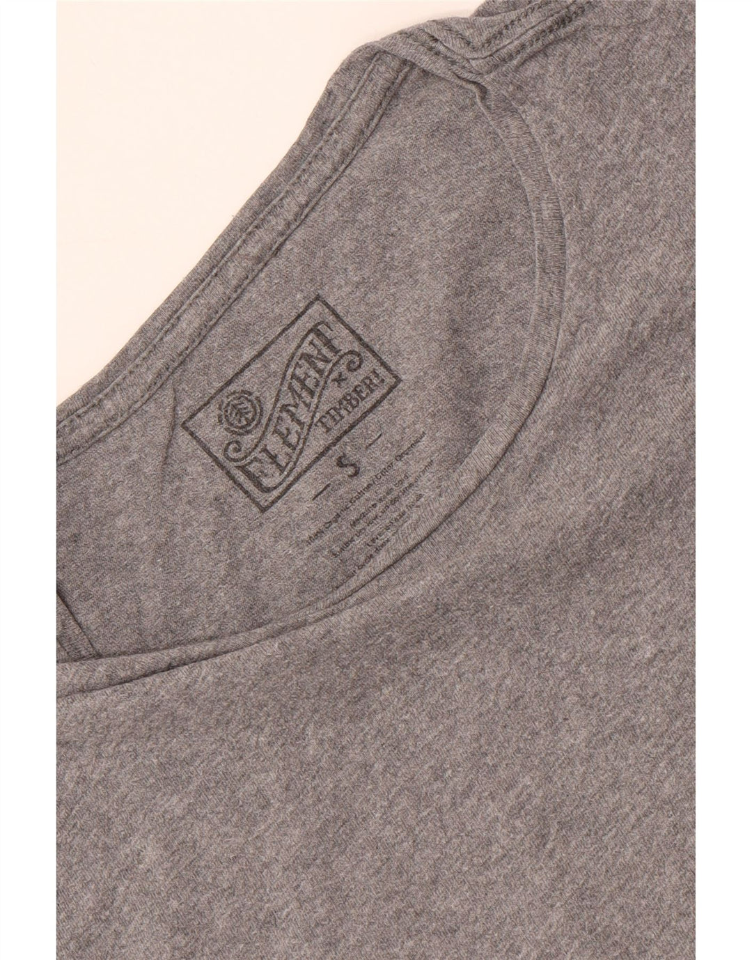 Tricou grafic Element pentru bărbați Top mic gri