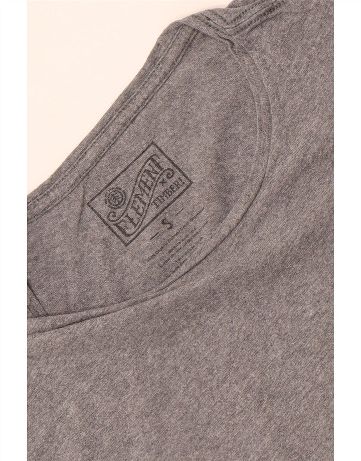Tricou grafic Element pentru bărbați Top mic gri