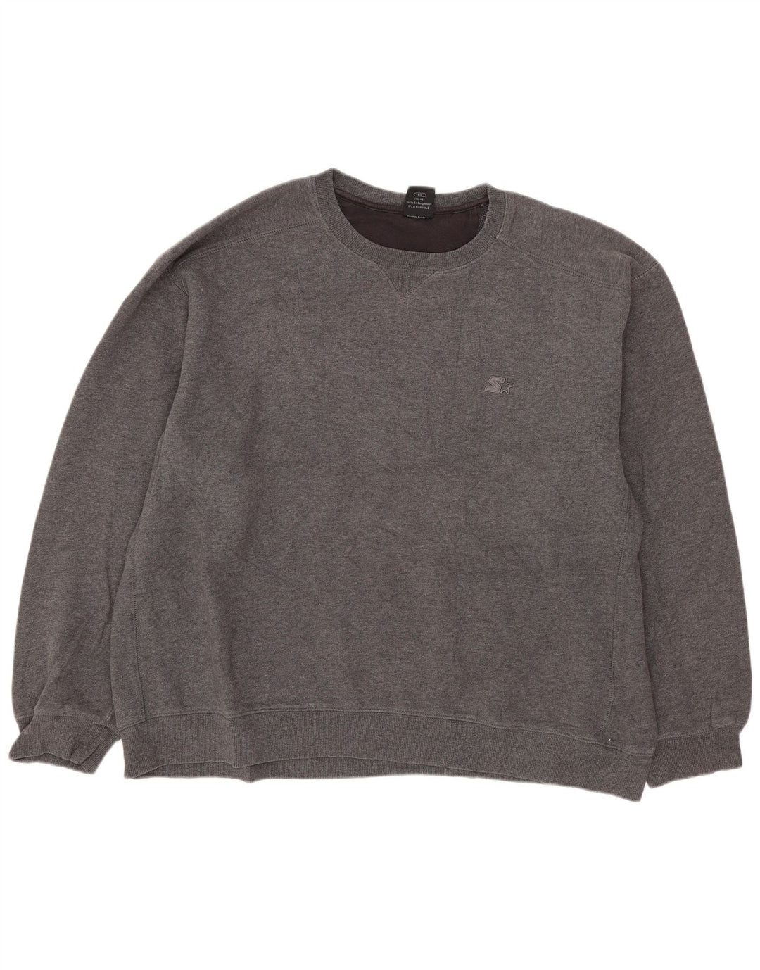 Pulover pentru bărbați Starter UK 46/48 XL bumbac gri