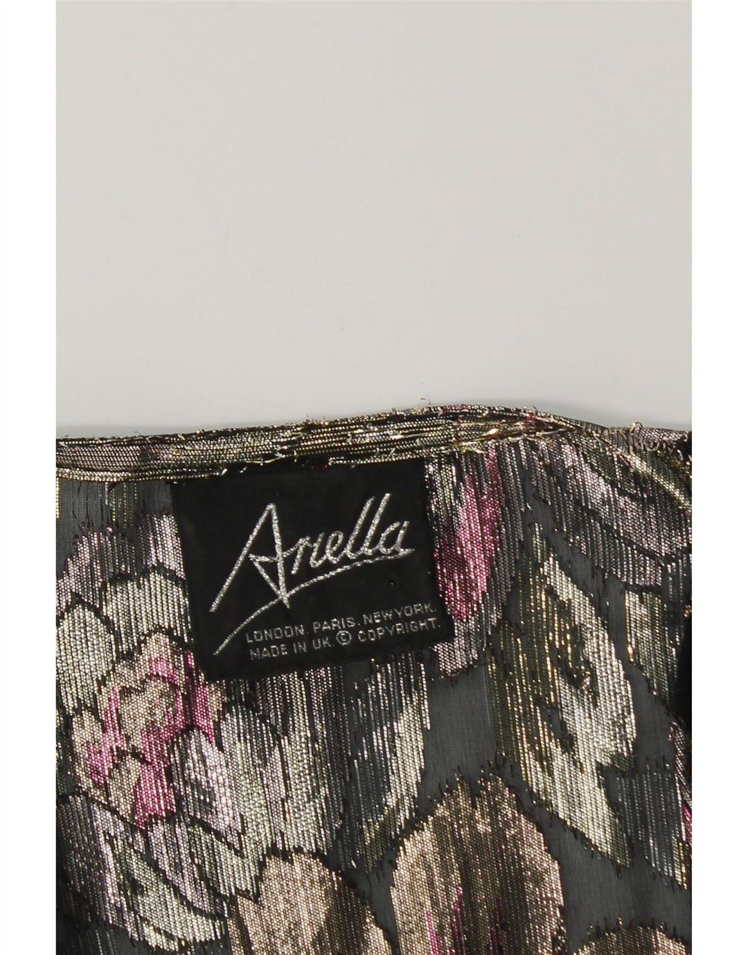 Top cardigan crop ARELLA pentru femei UK 16 mare, multicolor, floral
