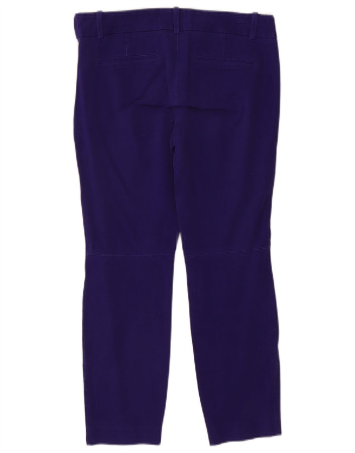 J. CREW Pantaloni casual Minnie Slim pentru femei US 4 Small W27 L24 Violet