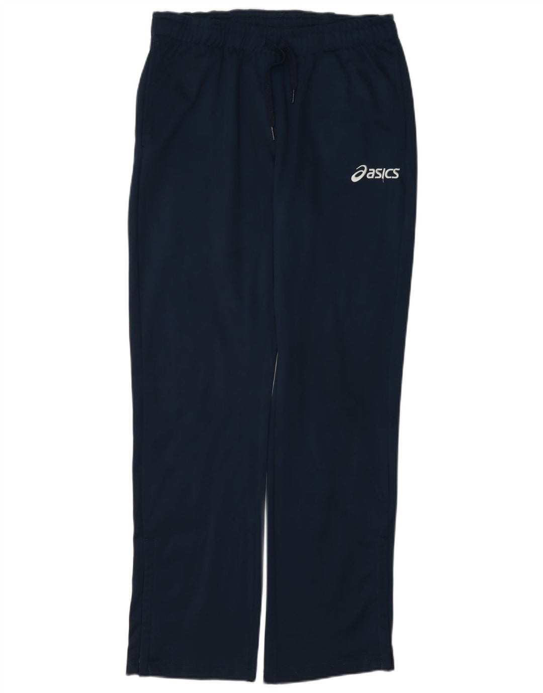 Pantaloni de trening Asics pentru bărbați, poliester mediu bleumarin