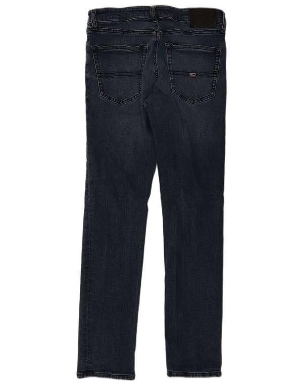 Blugi slim pentru bărbați Tommy Hilfiger W32 L32 bumbac bleumarin