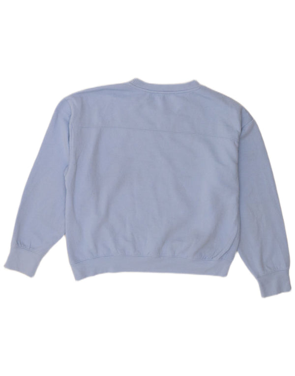 Pulover supradimensionat pentru femei Zara UK 10 Poliester albastru mic