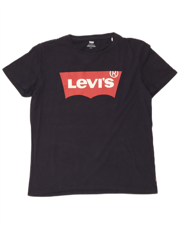 Tricou grafic pentru bărbați Levi's Top mare bleumarin