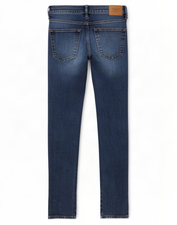 Blugi skinny pentru femei Abercrombie & Fitch W28 L30 Bumbac albastru