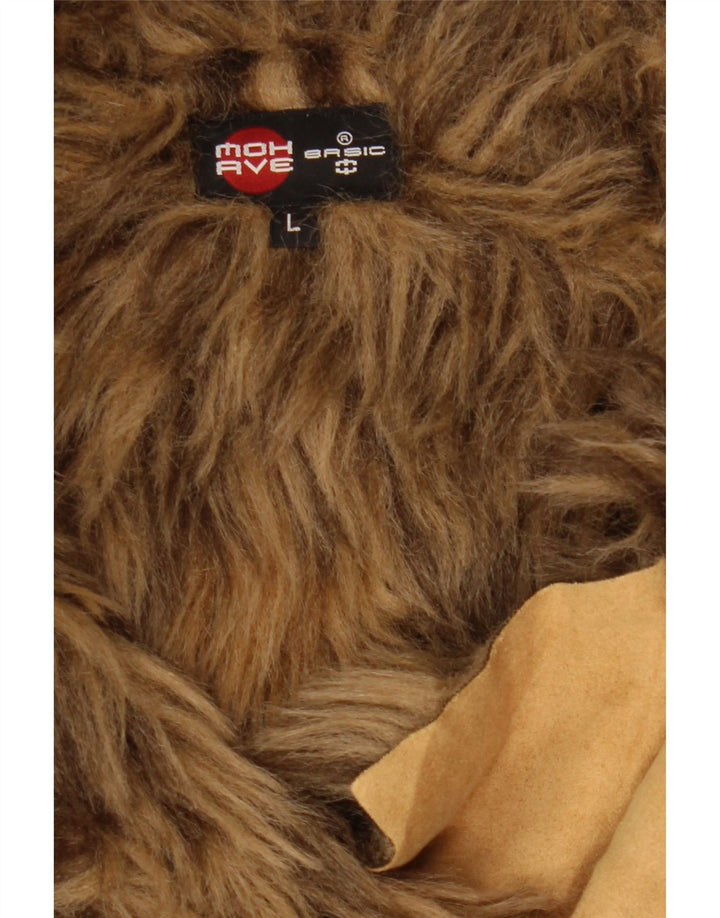 Pardesiu de bază Sherpa pentru femei UK 16 Large Beige