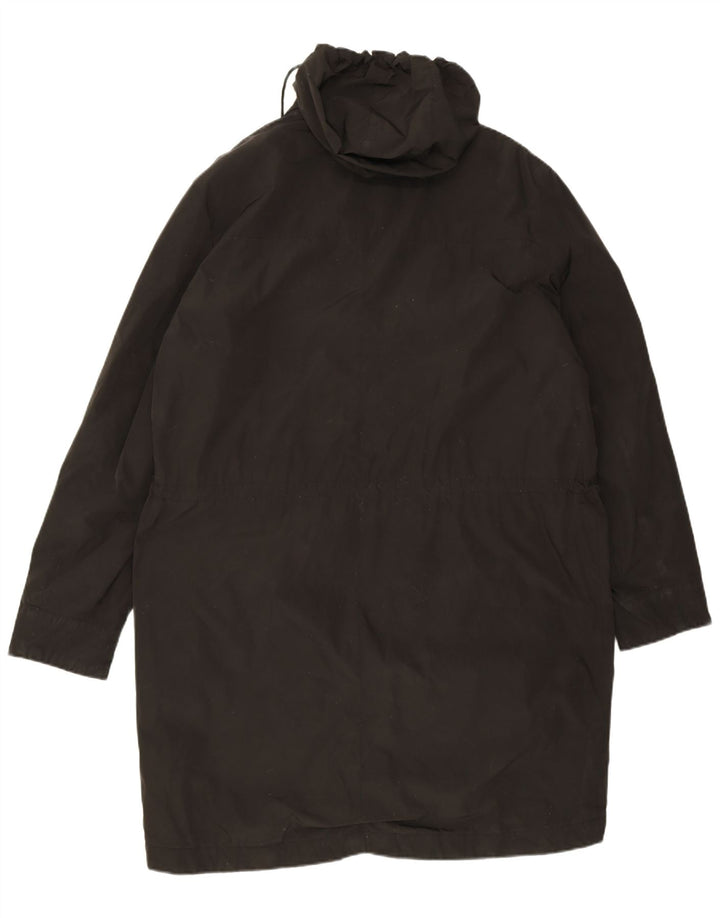 Jachetă de vânt pentru bărbați Calvin Klein, cu glugă, IT 54 2XL, poliester negru