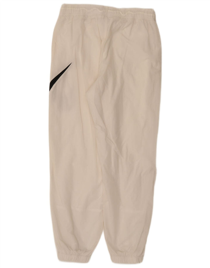 Pantaloni de trening grafic Nike pentru femei Pantaloni de jogging UK 12 Medium White