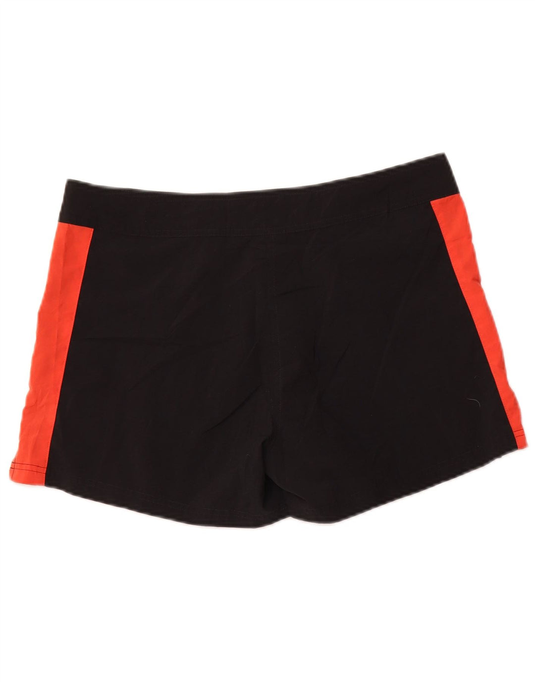 Pantaloni scurti casual pentru femei NIKE US 12/14 Large W34 Negru Colorblock Poliester
