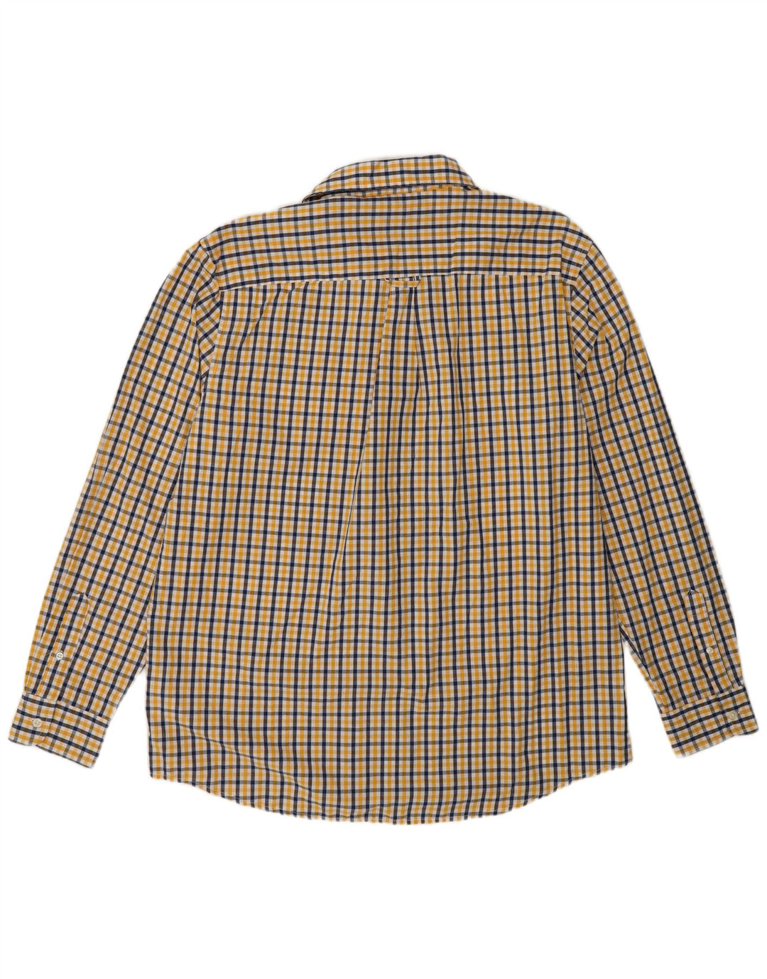 Chaps Cămașă pentru bărbați XL Bumbac vichy galben