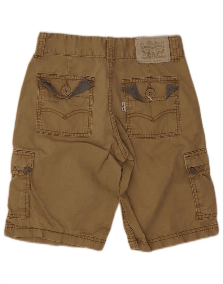 Pantaloni scurti cargo pentru băieți Levi's 7-8 ani W24 bumbac bej