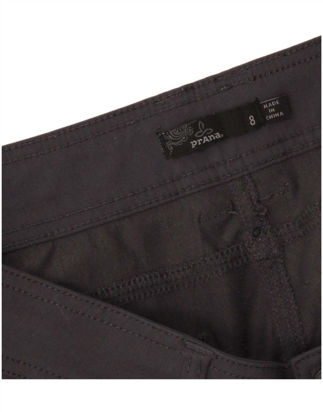 Pantaloni scurti cargo pentru femei PRANA US 8 Medium W32 gri