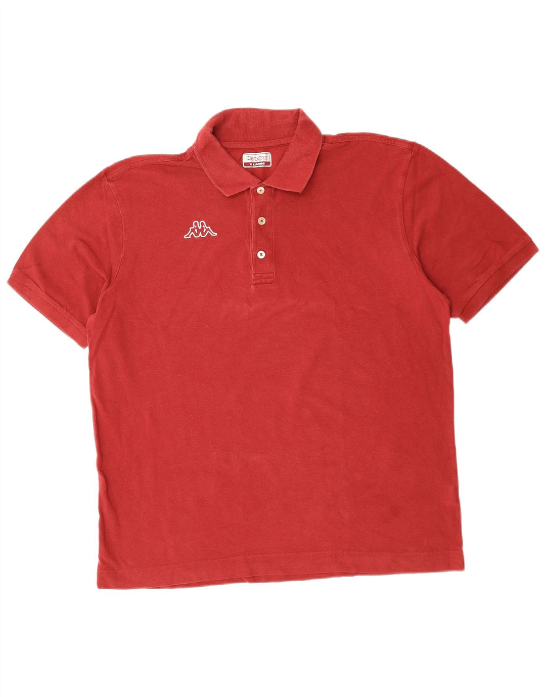 Cămașă polo pentru bărbați KAPPA XL bumbac roșu