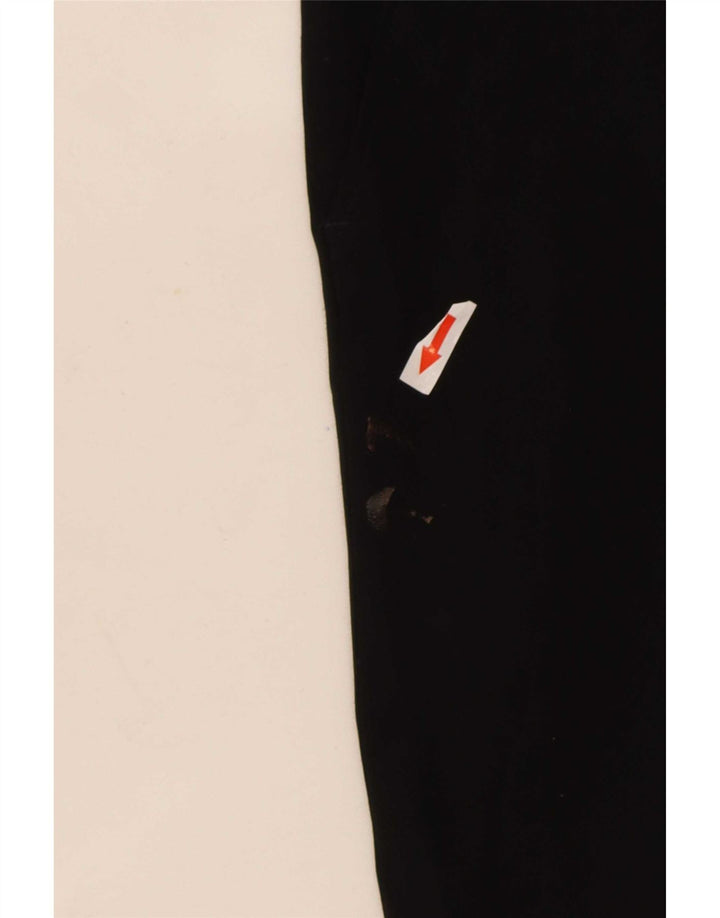 Pantaloni de costum pentru bărbați Marks & Spencer, cu ajustare normală, L32 L31, poliester negru