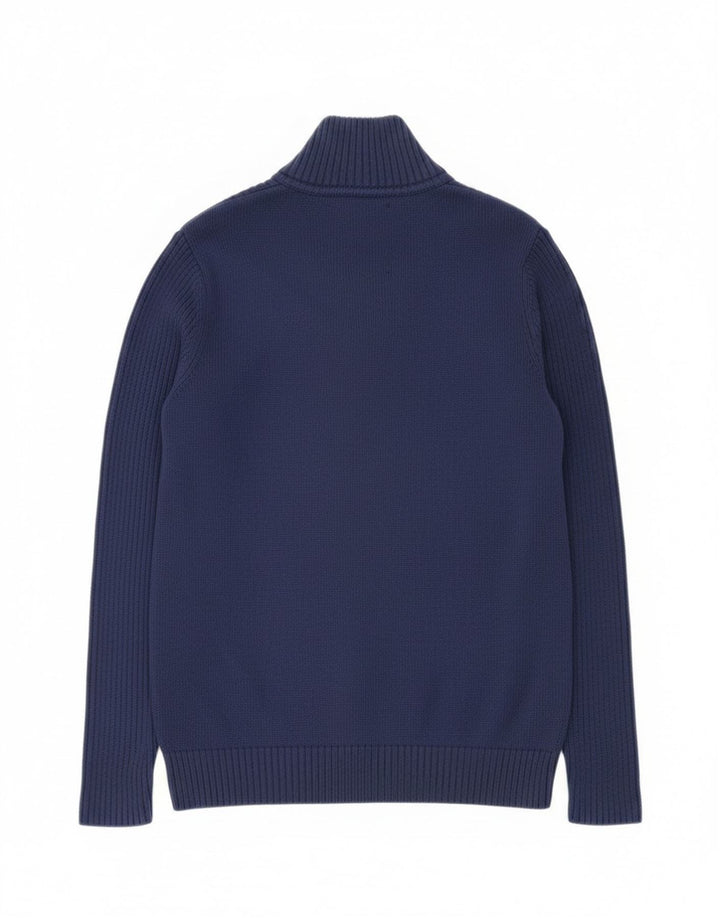 Pulover cardigan pentru bărbați Calvin Klein Jeans, bumbac bleumarin 3XL