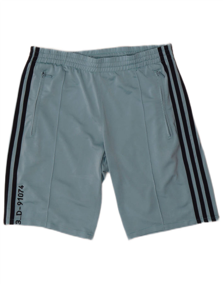 Pantaloni scurți sport pentru bărbați Adidas Mic, albastru, poliester