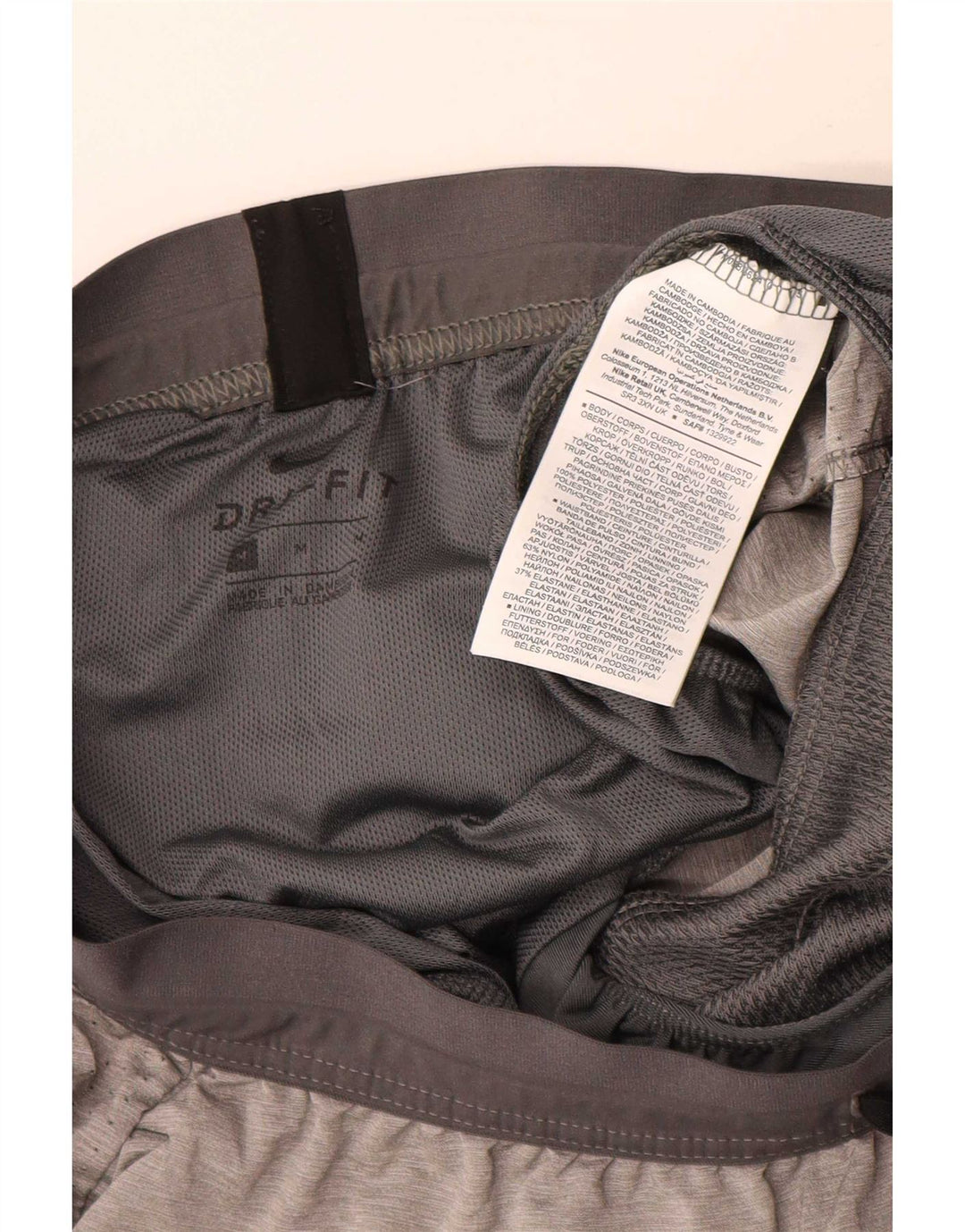 Pantaloni scurți sport Nike Dri Fit pentru bărbați, gri mediu, poliester