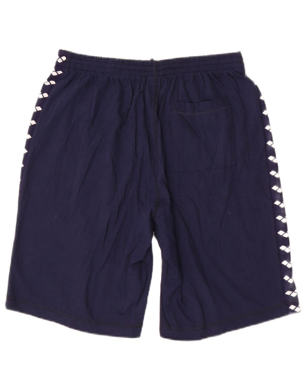 Arena pentru femei S.S. Lazio Graphic Sport Pantaloni scurți Marea Britanie 18 XL, bumbac bleumarin