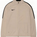 Jachetă de top pentru trening Nike Dri Fit pentru bărbați, alb mediu, poliester color bloc