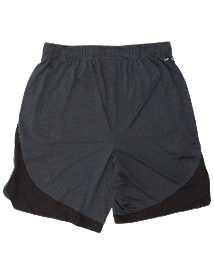 Pantaloni scurți sport Dri-Power pentru bărbați RUSSELL ATHLETIC, gri mediu, bloc de culoare