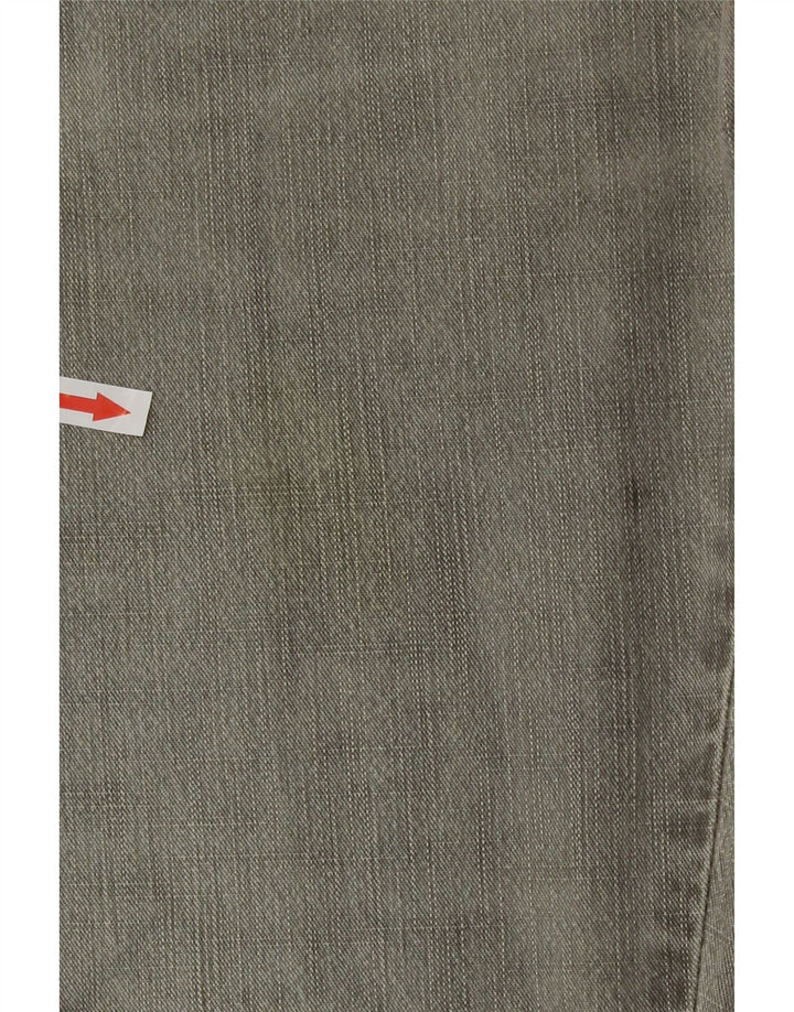 Blugi drepte stretch pentru bărbați Wrangler Texas W36 L32 bumbac gri