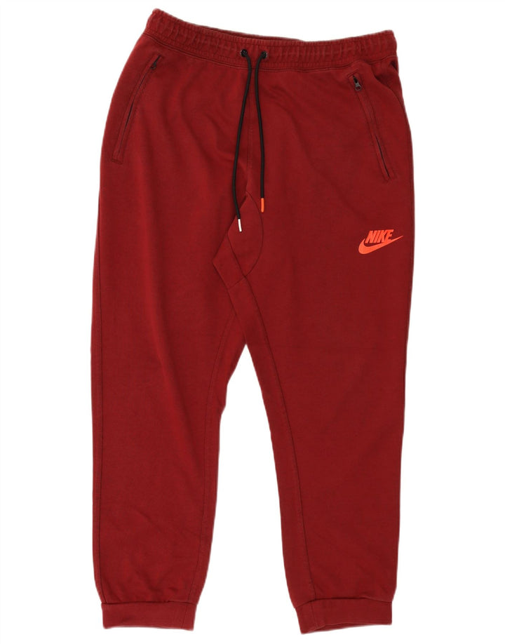 Pantaloni de trening pentru bărbați Nike Pantaloni de jogging Mari Poliester Bordeaux