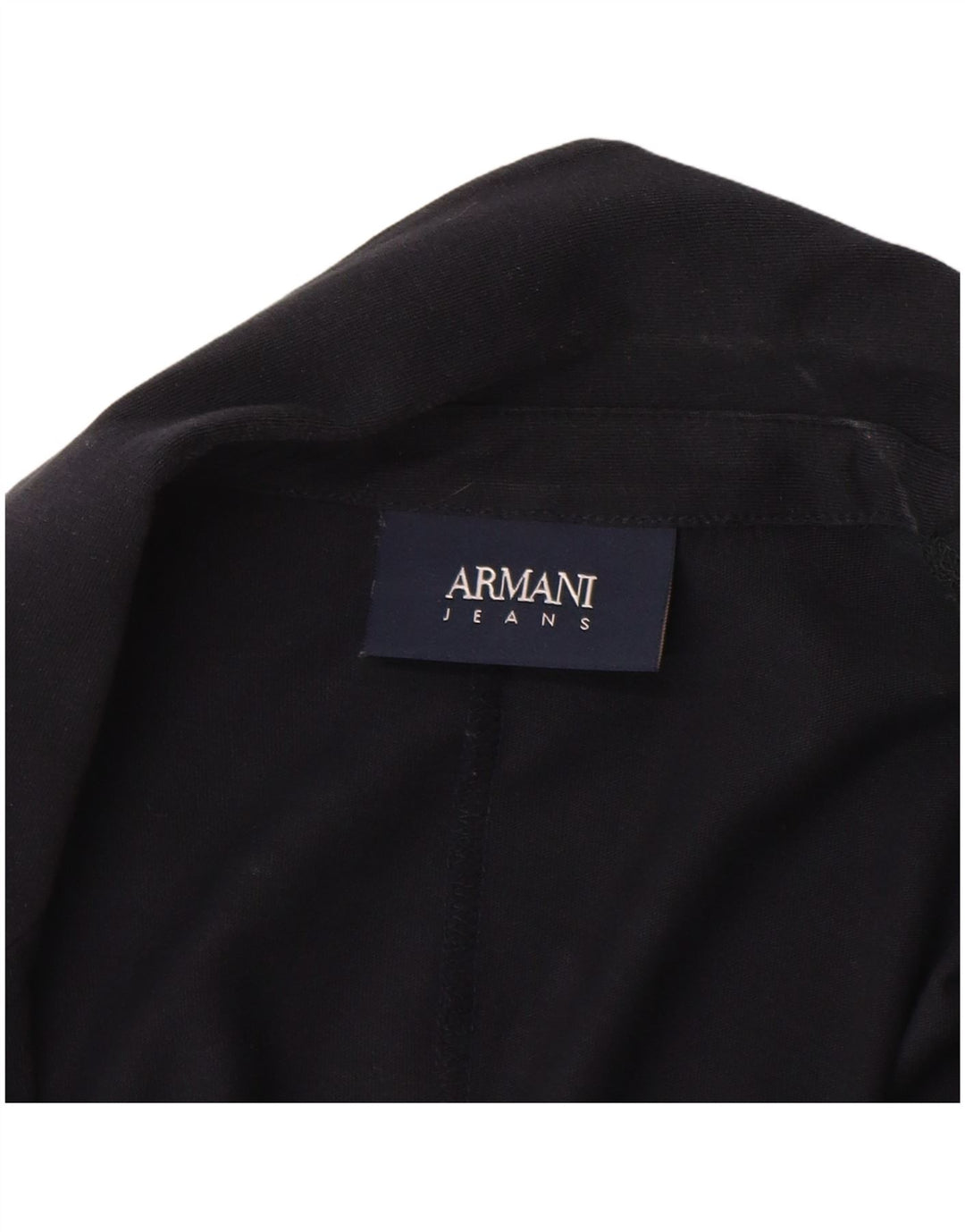 Jachetă Blazer pentru femei Armani Jeans cu 2 nasturi UK 18 XL Bumbac bleumarin