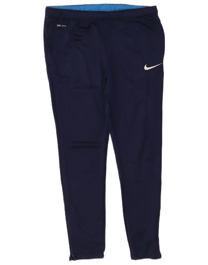 Pantaloni de trening Nike Dri Fit pentru bărbați, mari, albastru, poliester