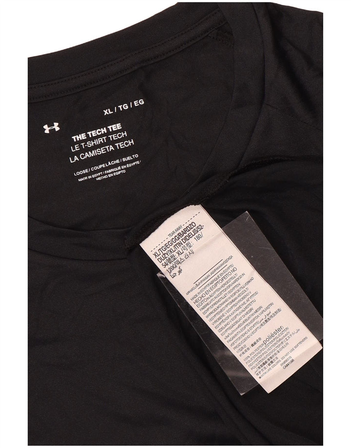 Tricou pentru bărbați UNDER ARMOUR Top XL Poliester negru