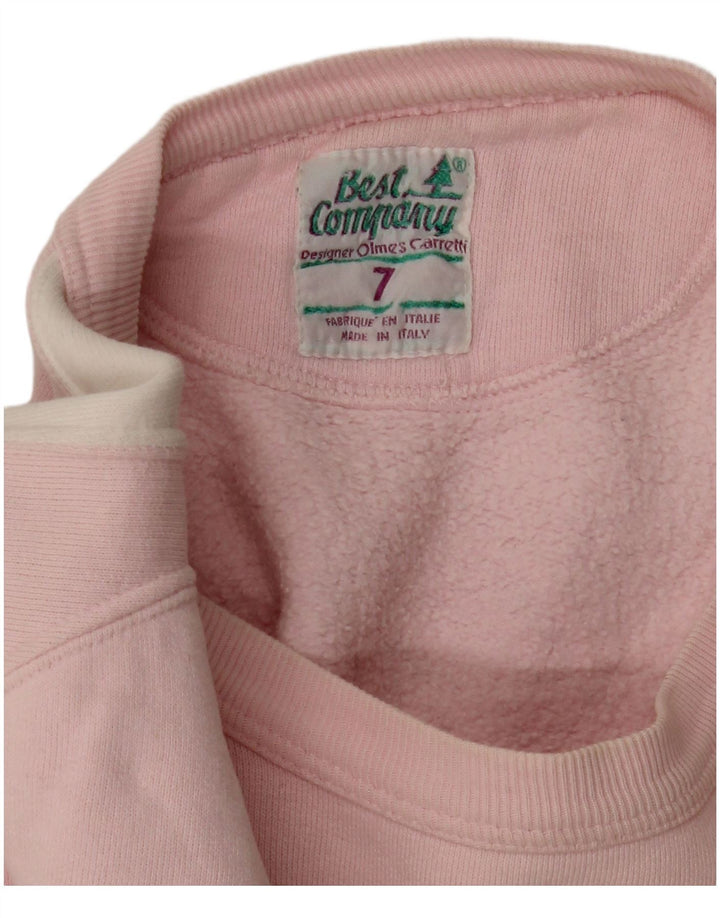 Pulover pentru damă Best Company Crop Pulover UK 14 Roz mediu