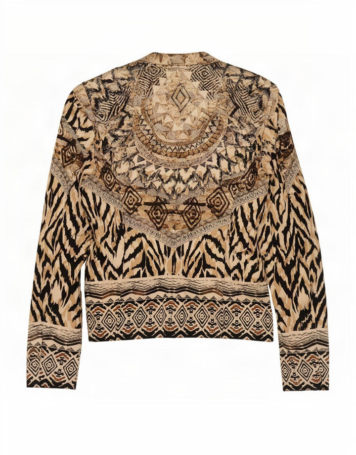 Bluză cămașă Olsen pentru femei UK 12 Medium Multicolor Animal Print