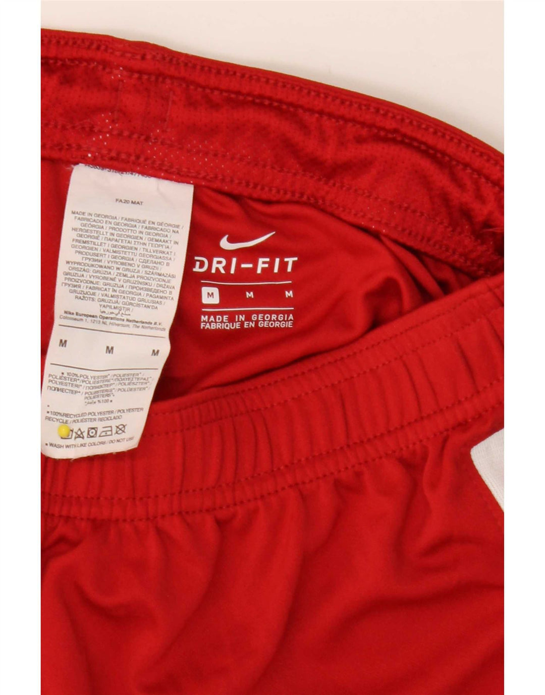 Pantaloni scurți sport Liverpool pentru bărbați Nike, roșu mediu, poliester color bloc