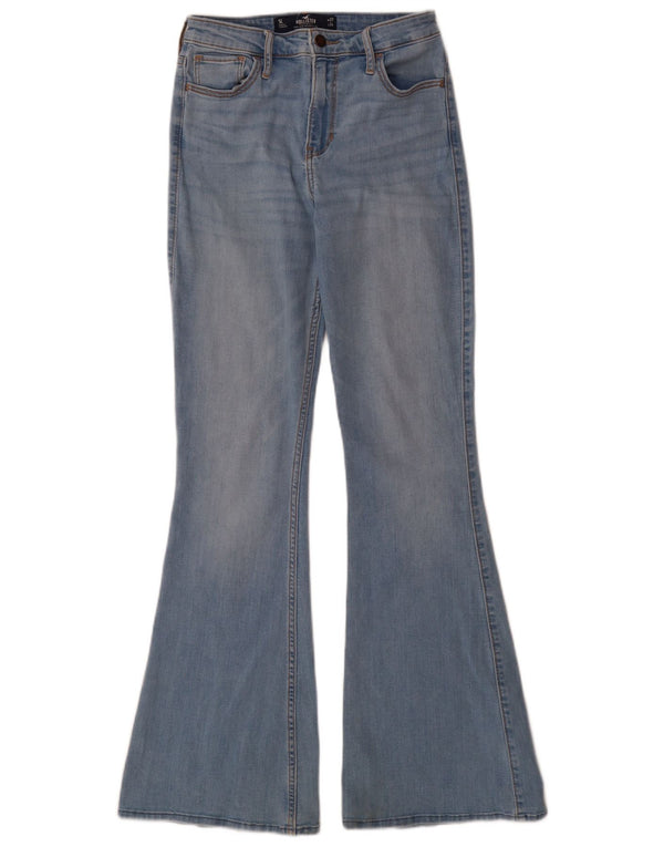 Blugi evazați pentru femei Hollister W27 L34 Bumbac albastru