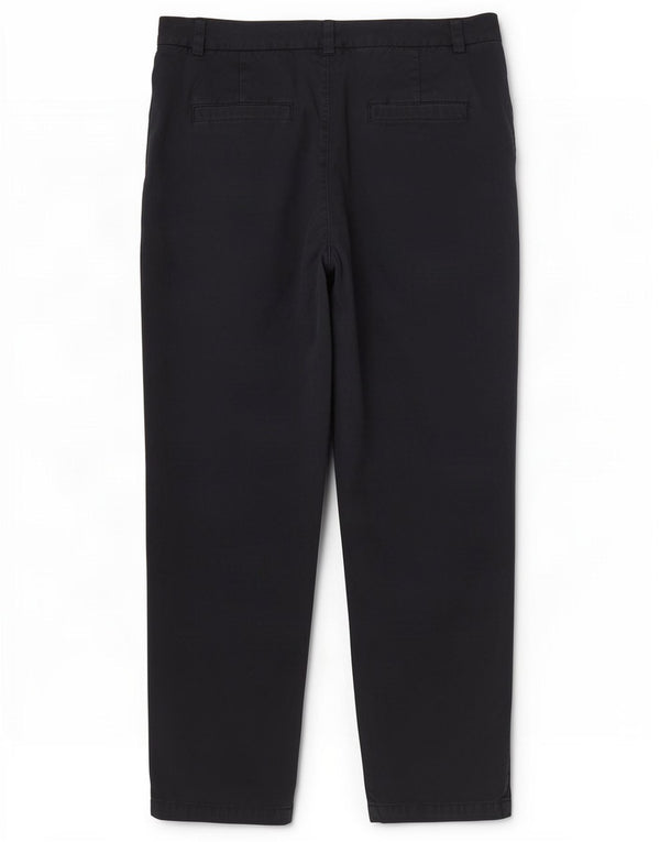 Marks & Spencer Pantaloni chino pentru femei UK 12 Medium W34 L38 Bleumarin