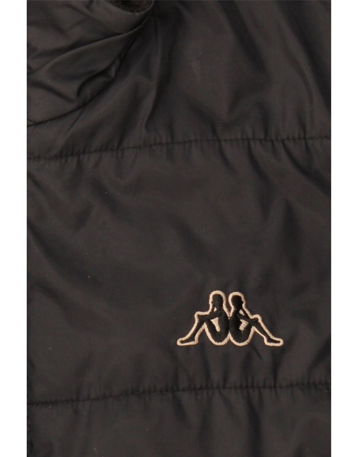Jachetă căptușită pentru bărbați Kappa UK 40 Large Black