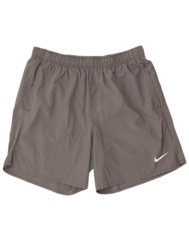 Pantaloni scurți sport Nike Dri Fit pentru bărbați, mari, gri, poliester