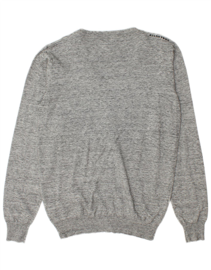 Pulover cardigan pentru bărbați Billabong, bumbac cu pete gri mediu