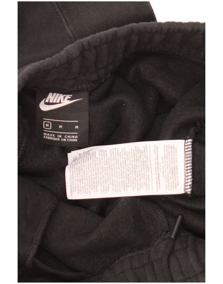 Pantaloni de trening grafic Nike pentru bărbați Pantaloni de jogging, bumbac mediu negru
