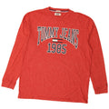 Top grafic cu mânecă lungă, 2XL, roșu peteat, pentru bărbați, Tommy Hilfiger